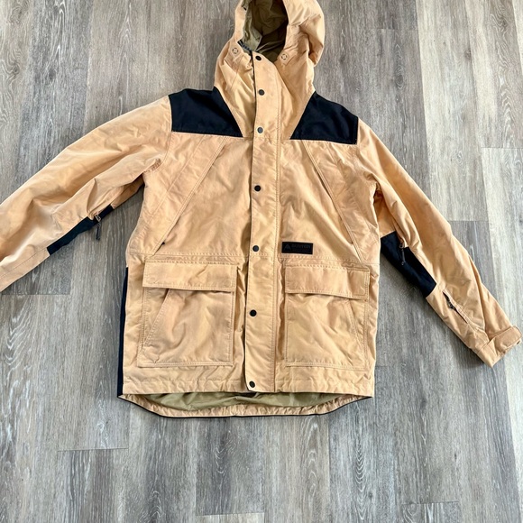 Burton Tan and Black Military Field Jacket - Picture 1 of 6